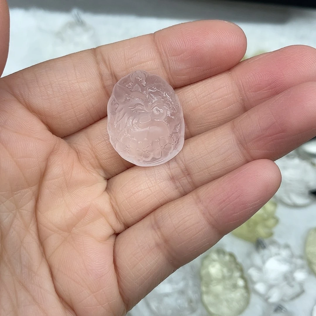 水晶吊坠配件未镶嵌