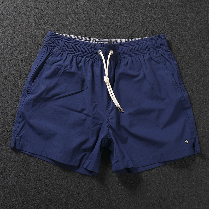 夏季三分短裤男运动速干透气宽松裤衩弹力舒适亲肤休闲纯色百搭款