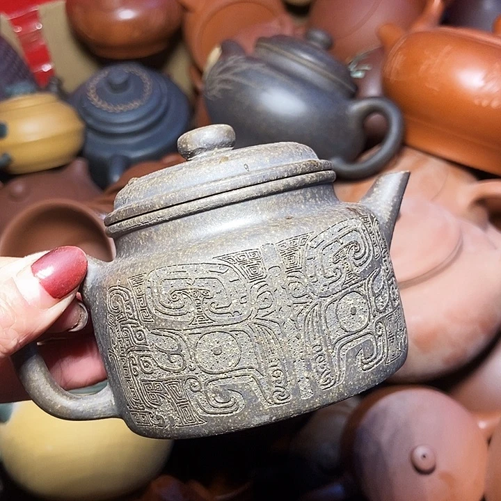 全手工制作宜兴紫砂茶壶