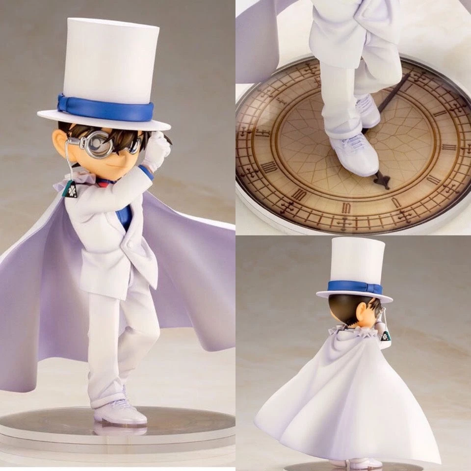 名侦探柯南手办白衣礼服工藤新一版模型摆件