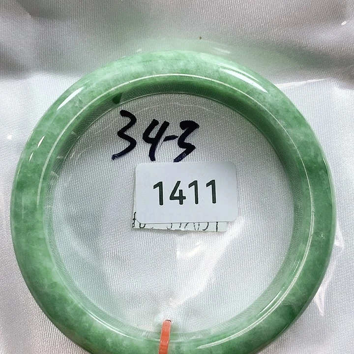 翡翠手镯未镶嵌天然翡翠手镯58