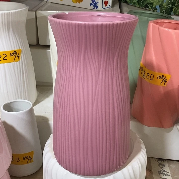 陶摆件陶盆有孔 瑕疵针孔漏釉介意勿拍外口 12外高22