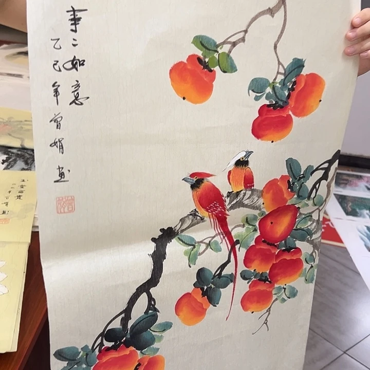国画精品手绘作品