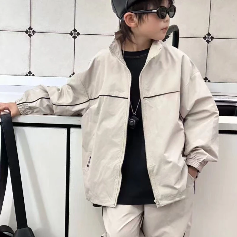 0209[套装]儿童春季休闲慵懒随性运动风套装66B01