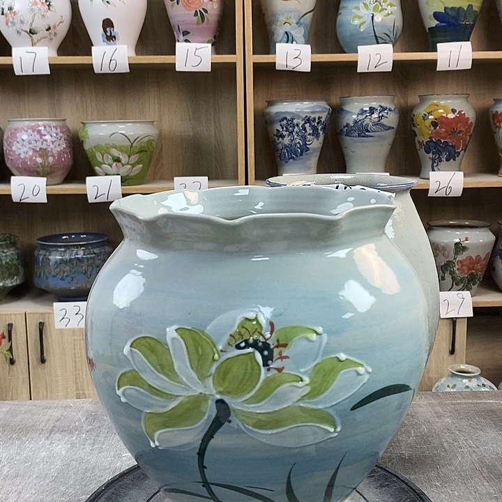 缸8zp景德镇陶瓷花盆