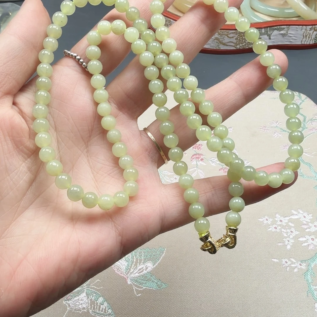 和田玉未镶嵌手链14