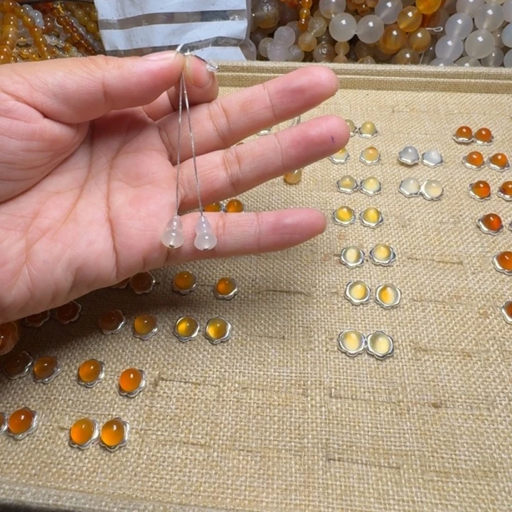 玛瑙/玉髓颈饰合金智****态发顺丰153