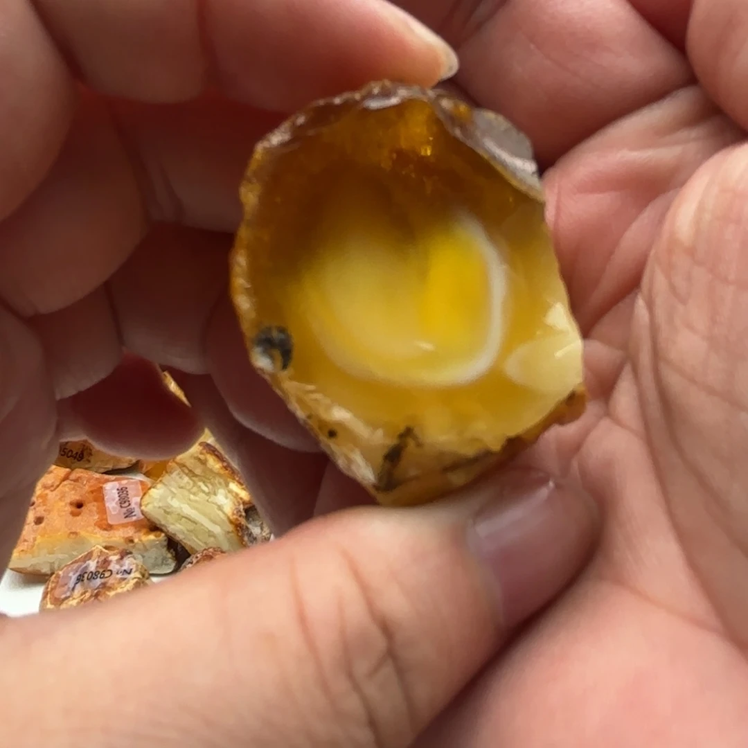 S***a定制琥珀未镶嵌蜜蜡