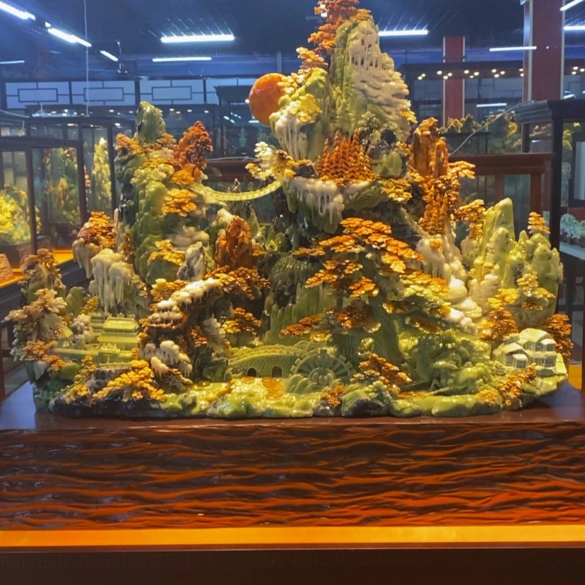 【闪购商品】未镶嵌蛇纹石玉摆件