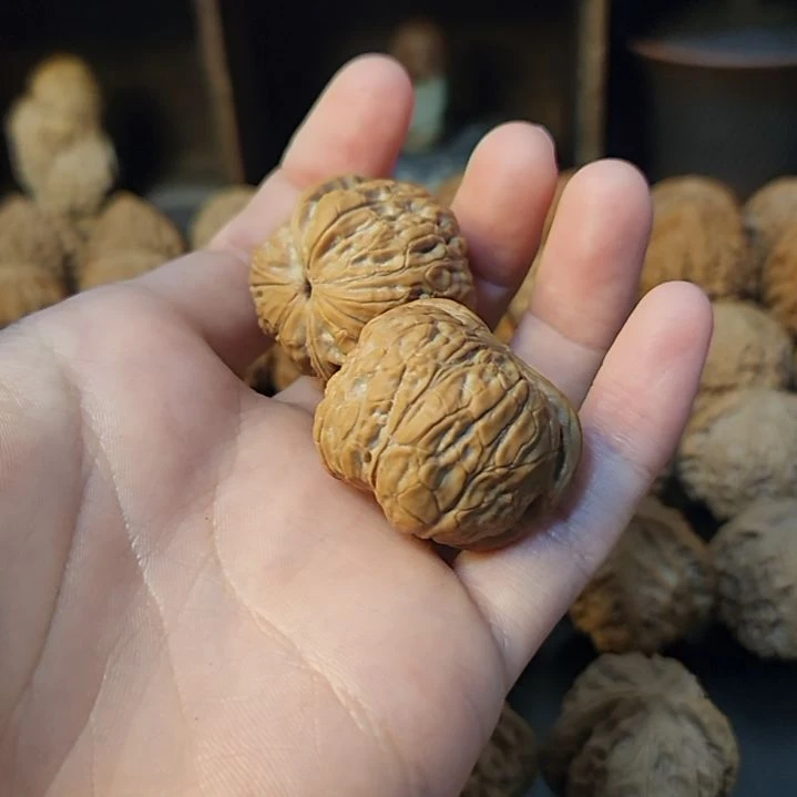 x****文玩核桃吊坠34血麒麟异形