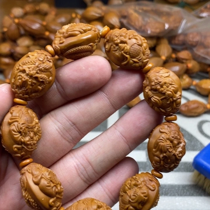 手串/手链橄榄核橄榄核雕工艺手串