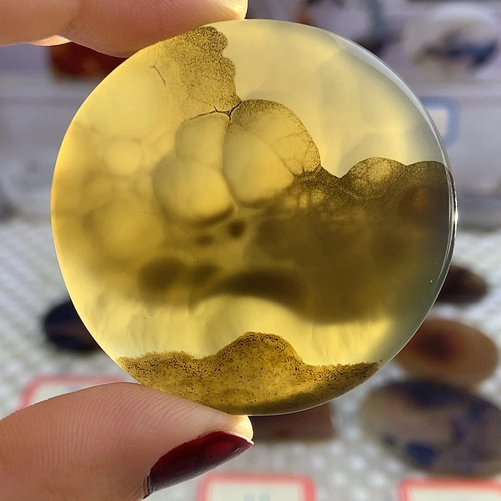 玛瑙/玉髓合金颈饰