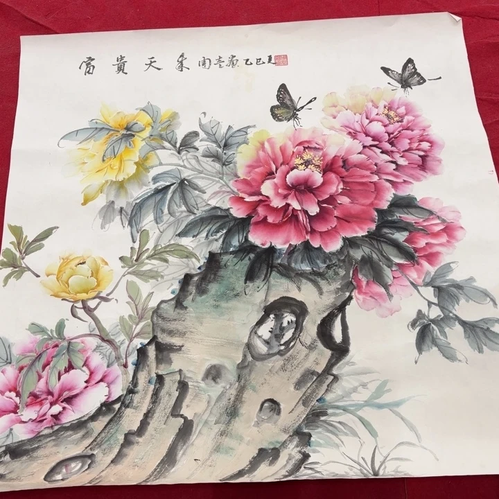 国画花鸟等图案和造型各