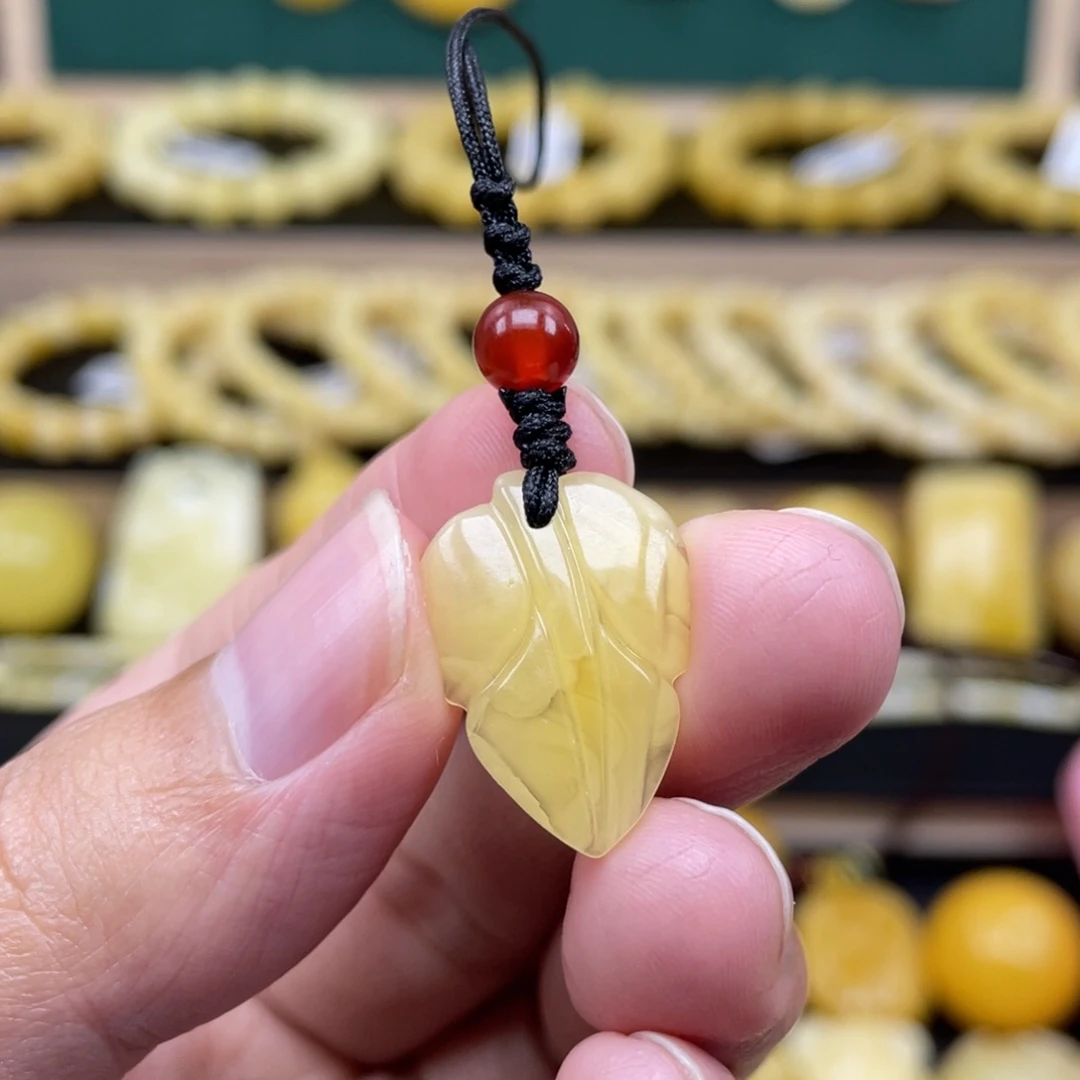 琥珀裸石未镶嵌琥珀蜜蜡