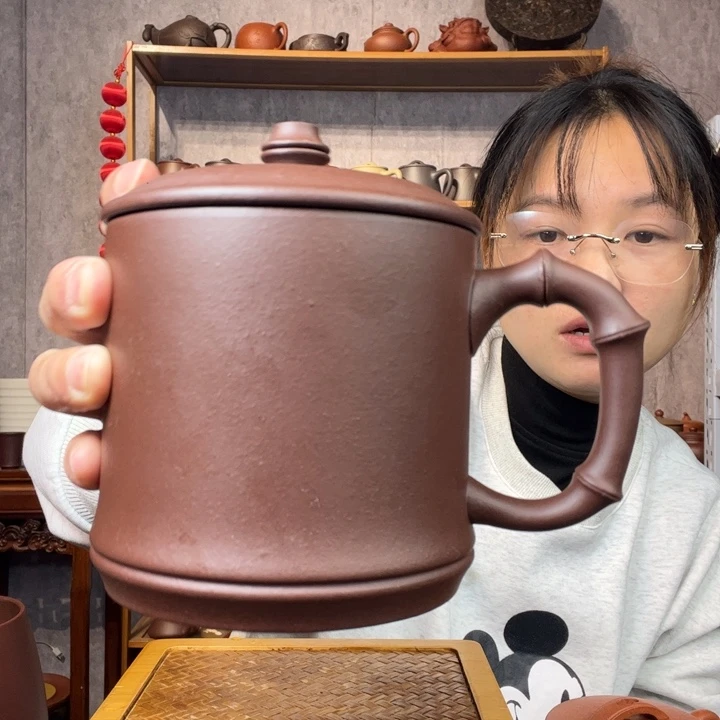 茶杯紫砂原矿紫砂杯