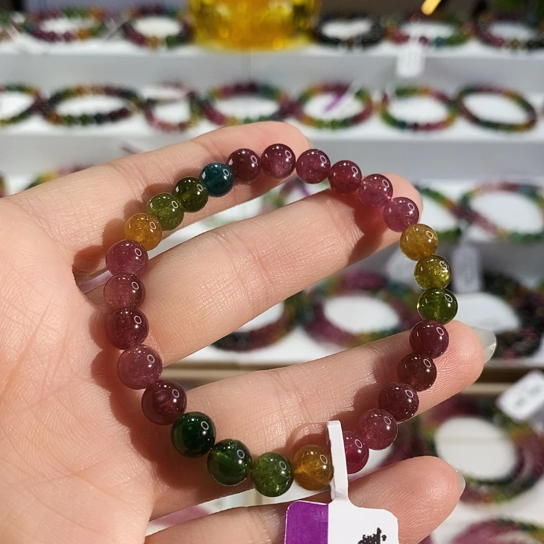 手链未镶嵌碧玺G2103素圈颜色微差