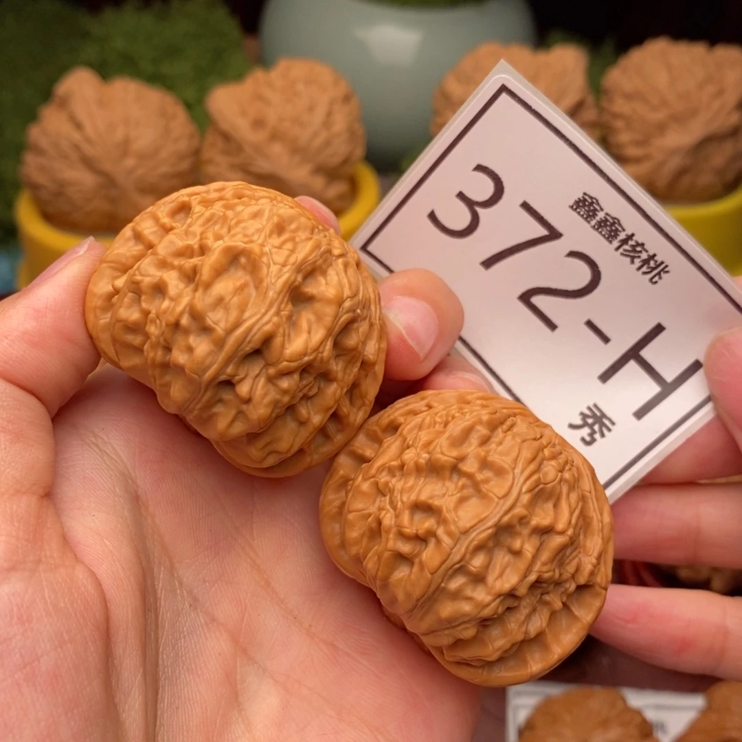 文玩核桃把件白狮41