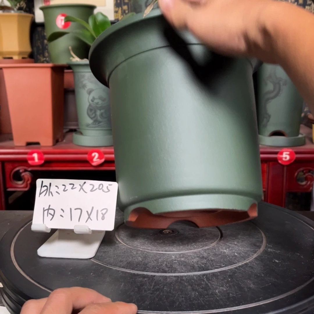 紫砂花盆紫砂花盆