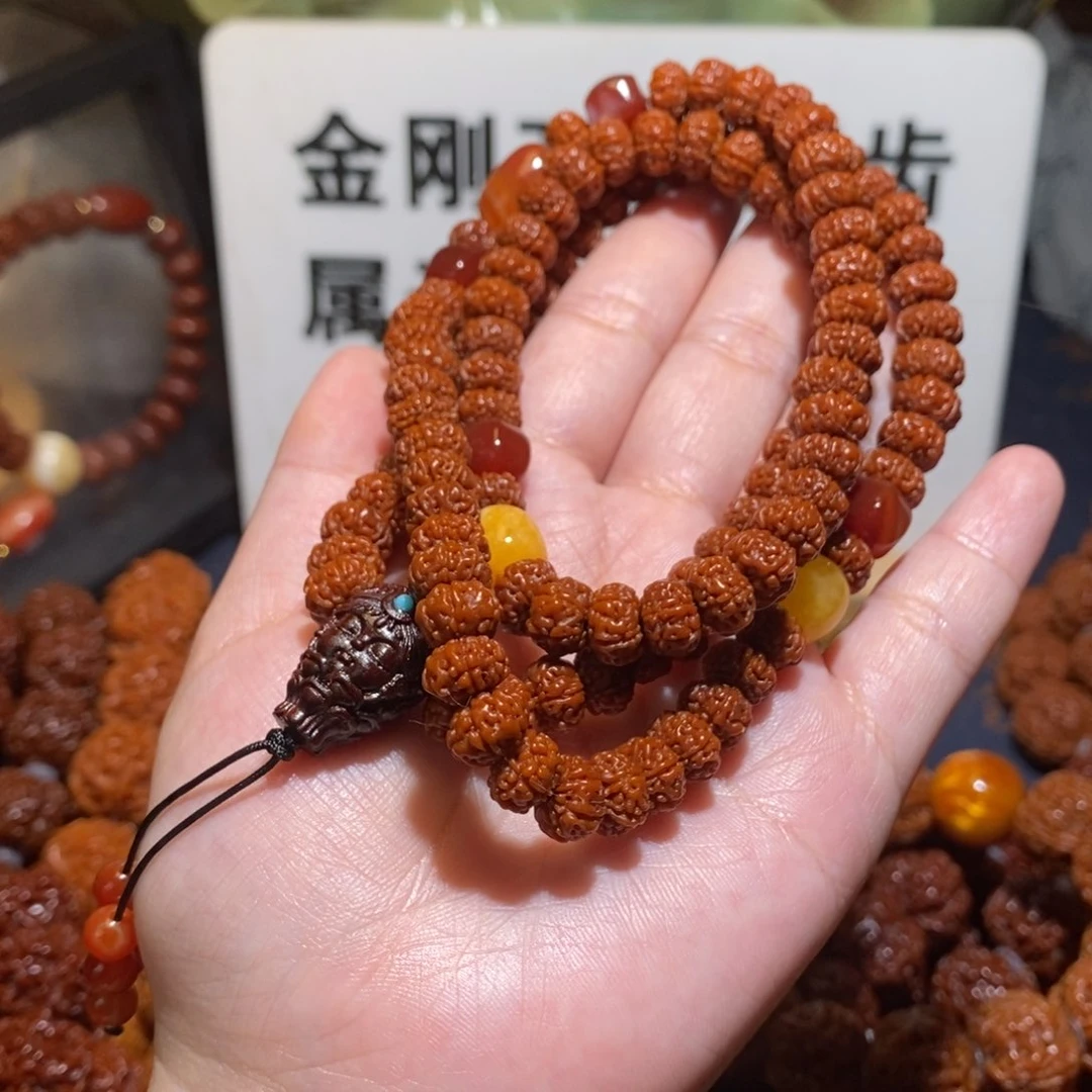 金刚菩提手串9-208配饰6瓣