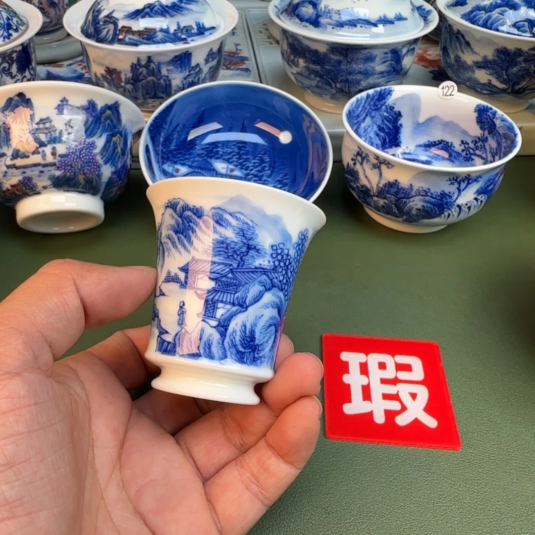 陶纯手工纯手绘茶具383