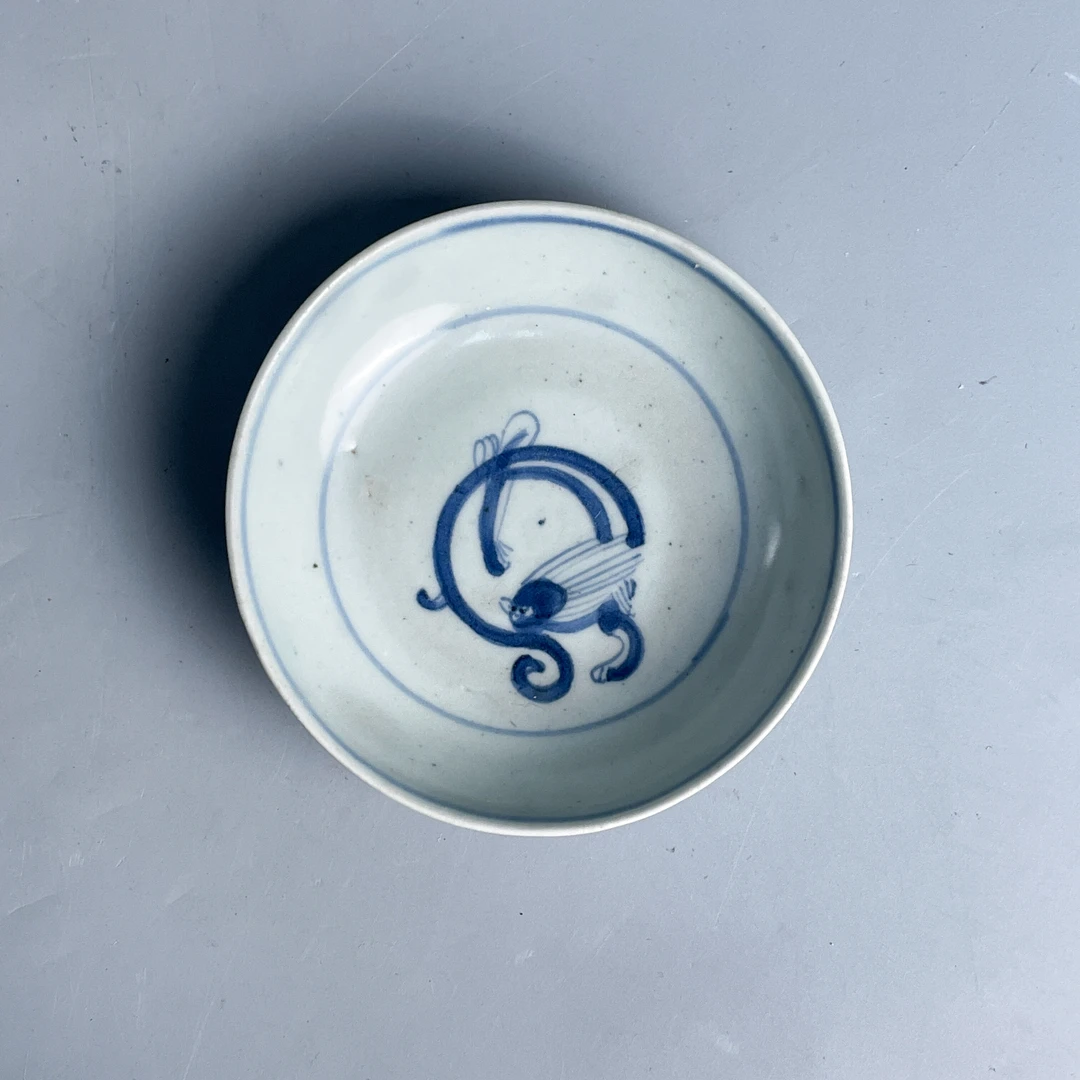 M25GO003866 - 明天启青花盘
