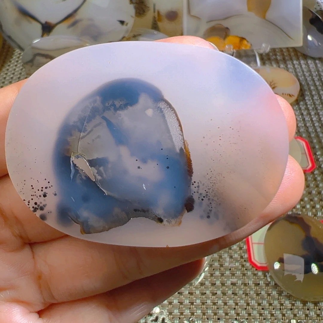 玛瑙/玉髓颈饰合金