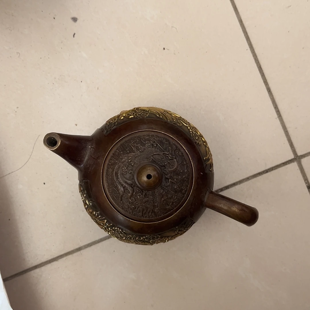 易***龙闪电购铜摆件工艺品