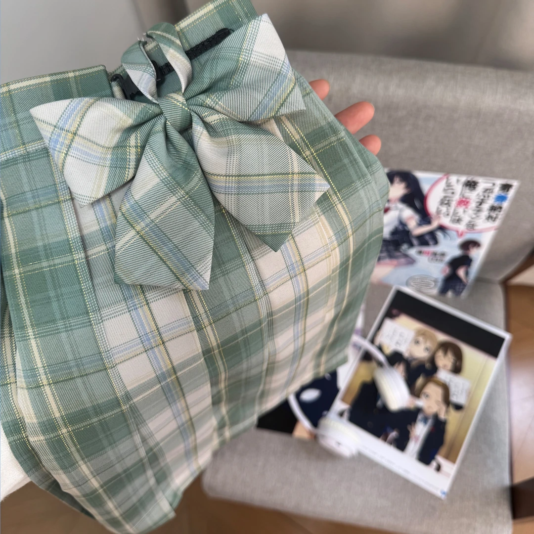 清仓【明清】原创正版jk绿色学生校供感jk日系百搭 售完绝版