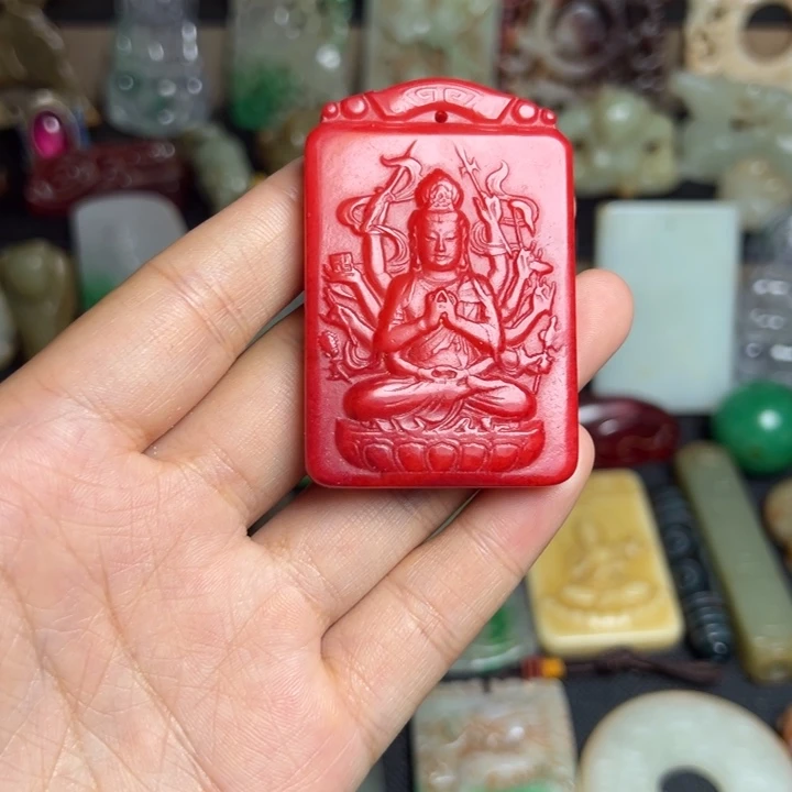 吊坠滴血莲花菩提