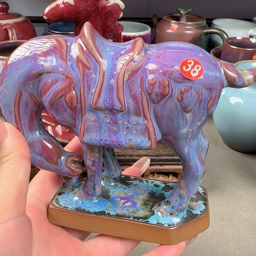 勇*小鸿钧瓷 泥泥钧瓷038