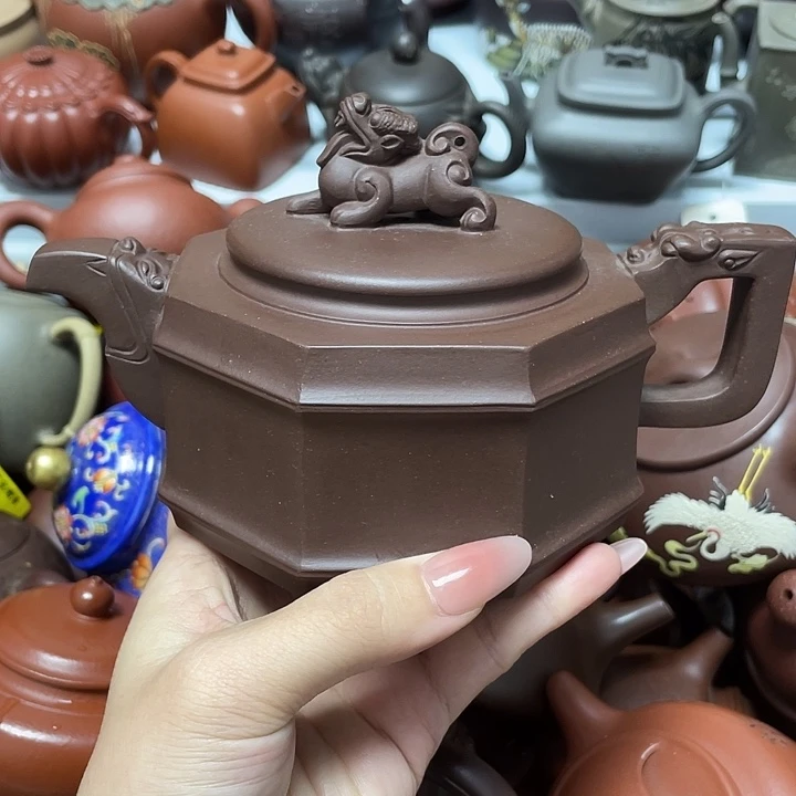 茶壶紫砂450cc宜兴紫砂