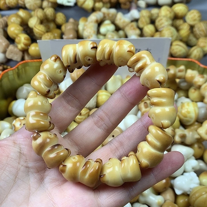 吊坠菩提根/象牙果象牙果瑕疵熊猫 不退不换