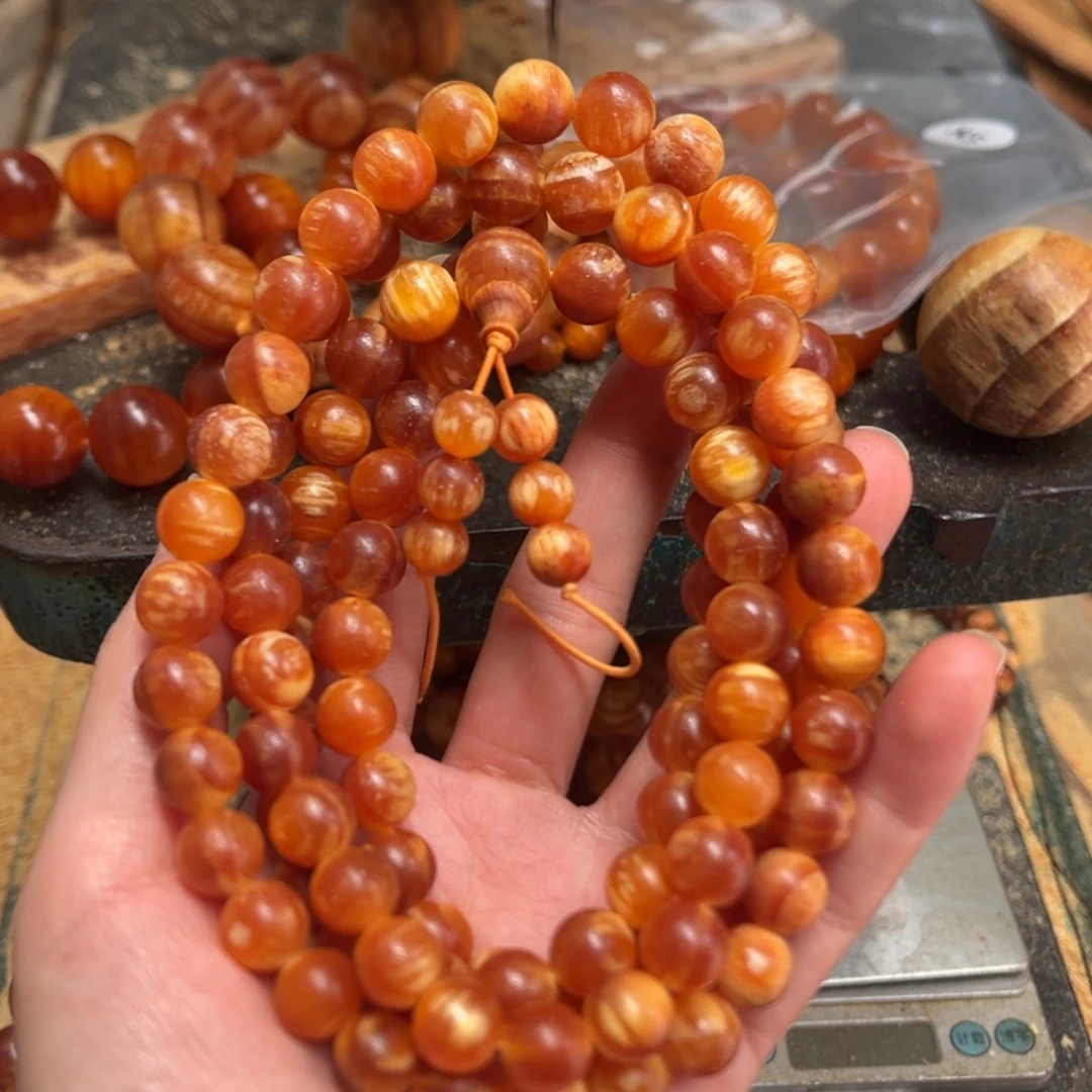 手串/手链松木（琥珀木）1.0规格108颗