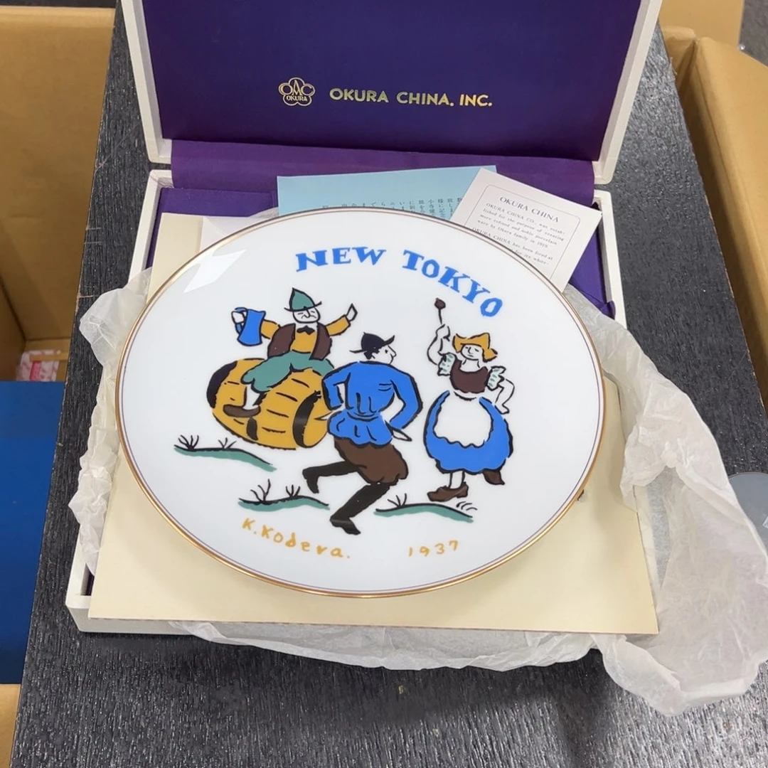 陶瓷日本中古工艺品摆件