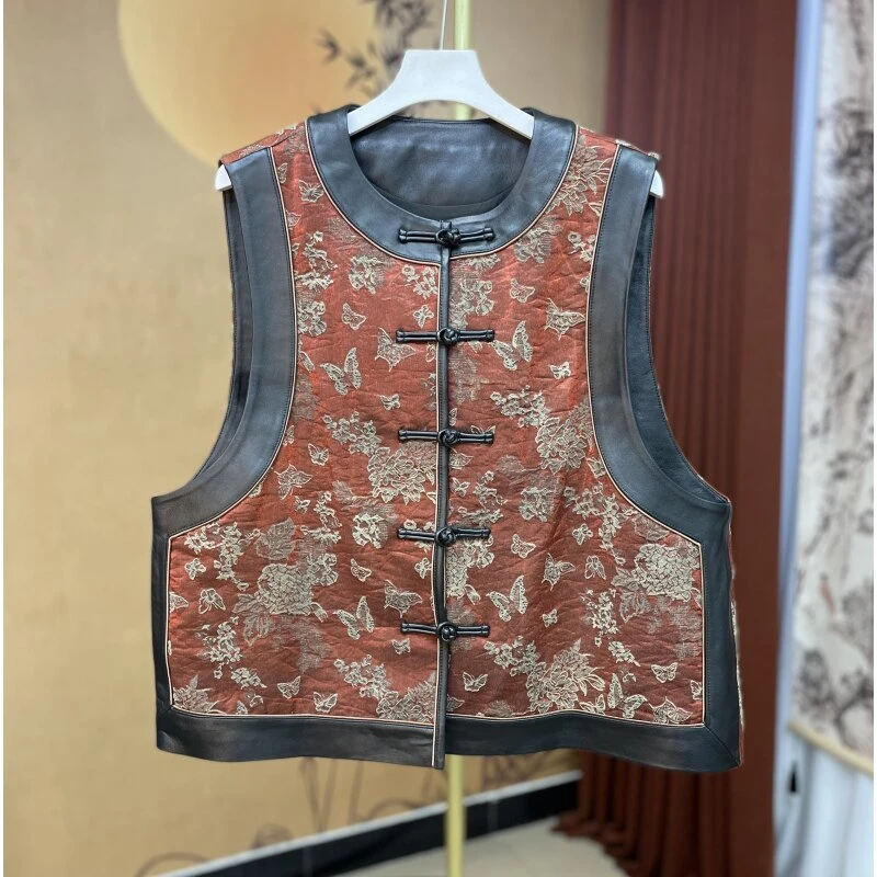 707高端品牌定制款马甲女