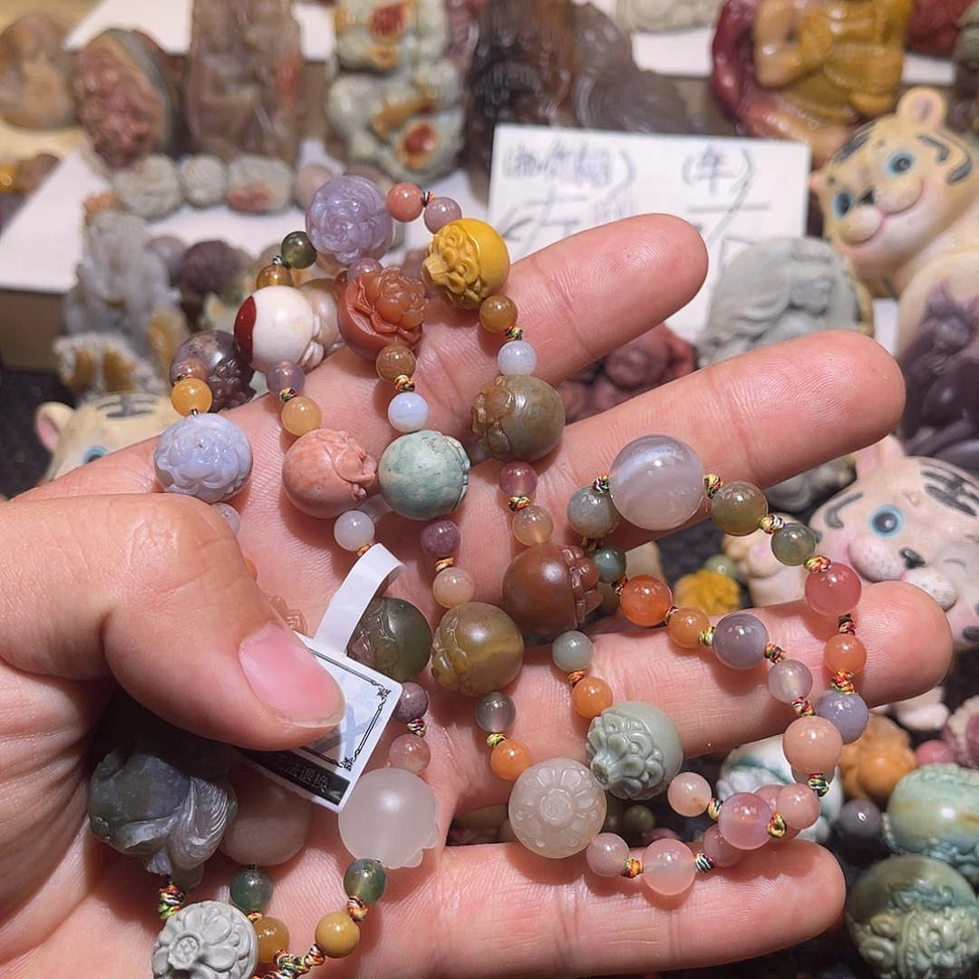 未镶嵌手串石英质玉