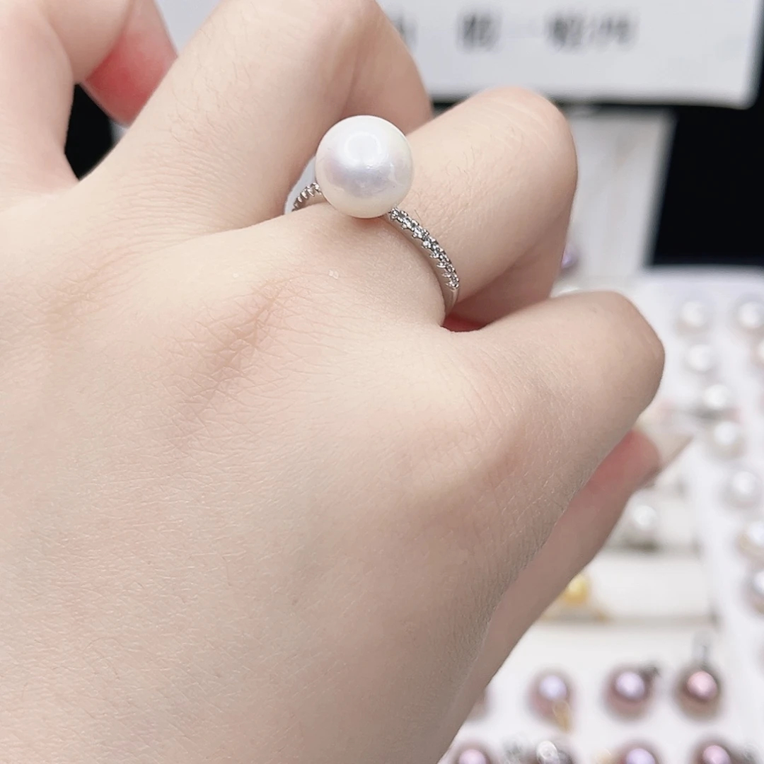 合金淡水珍珠吊坠(赠链)