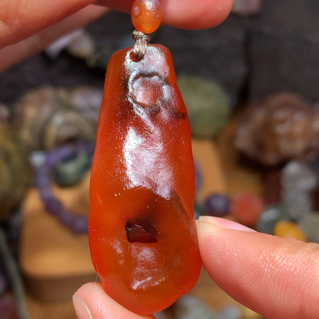 未镶嵌玛瑙/玉髓珠宝半成品