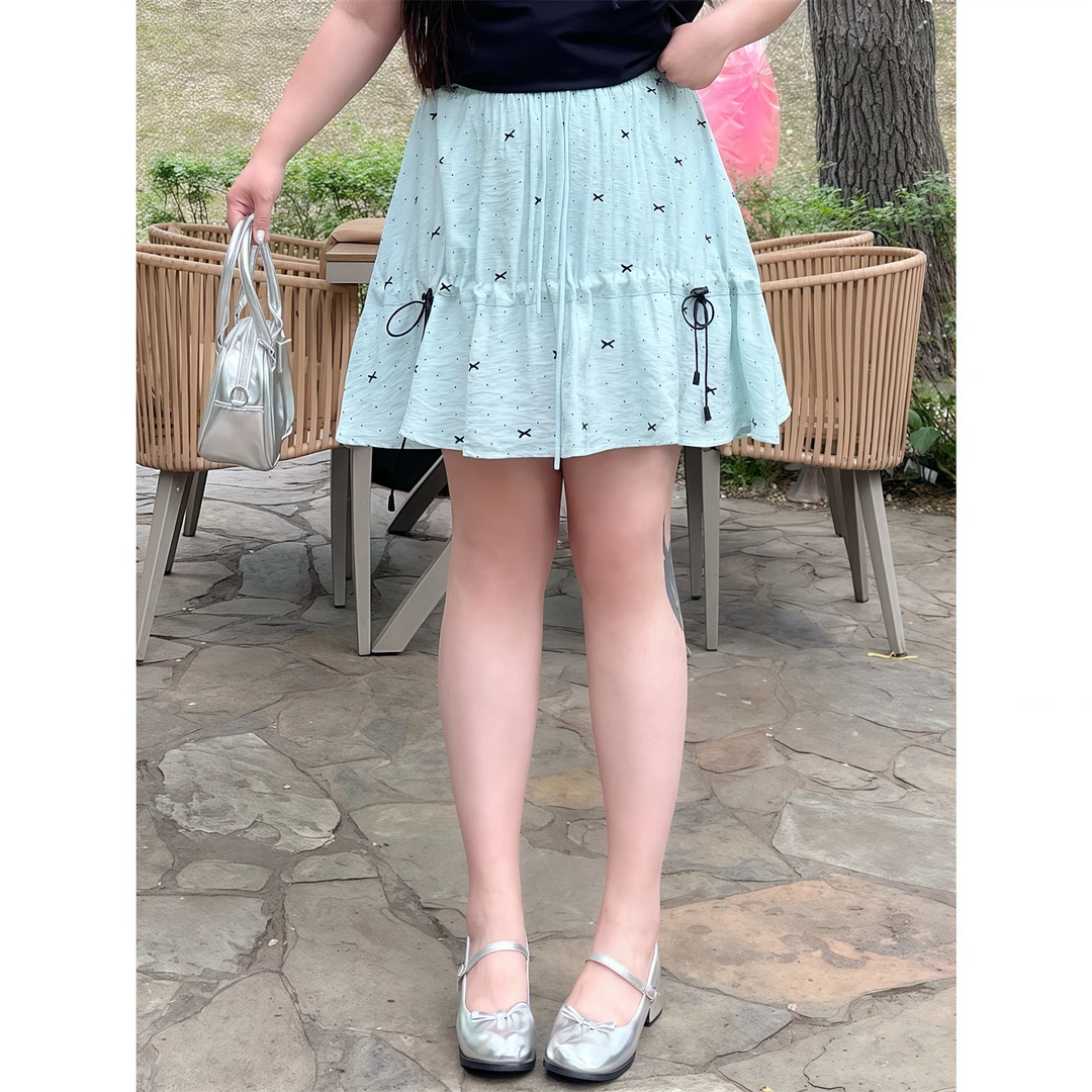 断码捡漏C日落巴萨 / 纯欲甜美花苞半身裤裙18197花契大码200斤