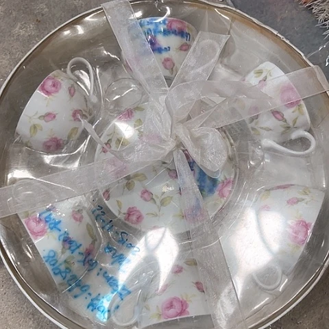 微瑕，不明火，6套咖啡杯碟