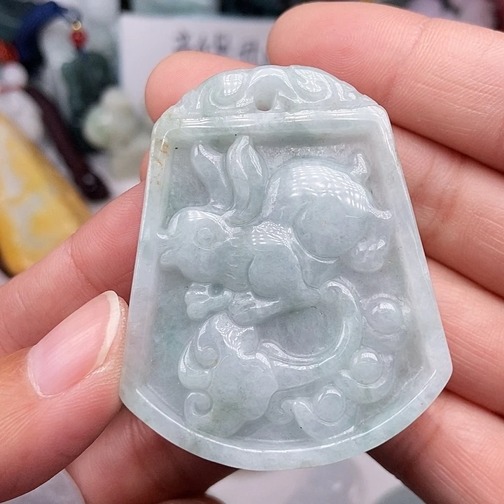 未镶嵌挂件翡翠翡翠