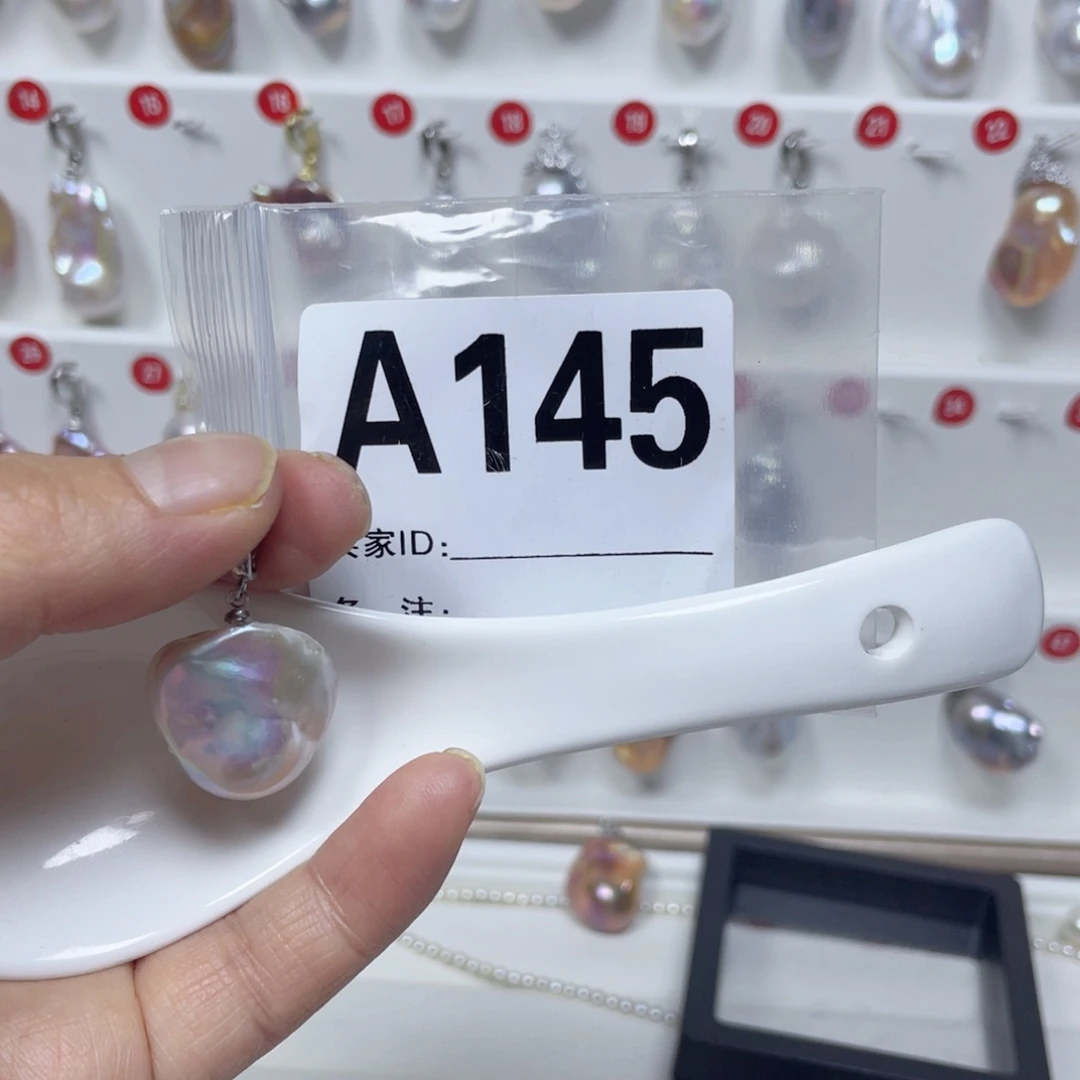 淡水珍珠巴洛克银S925镶嵌