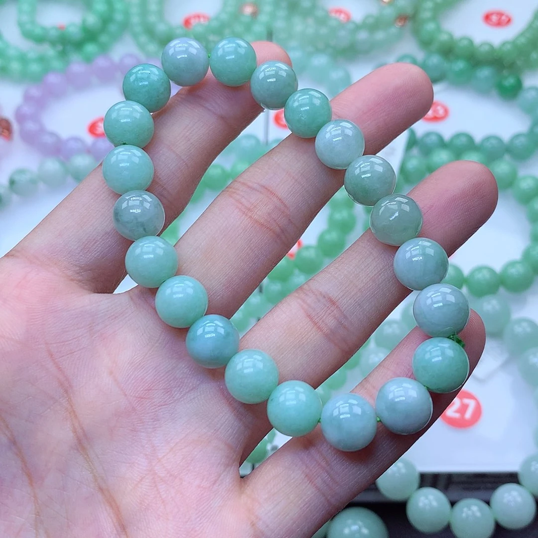 翡翠未镶嵌毛衣链