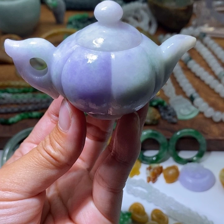 C***萌定制翡翠未镶嵌毛货