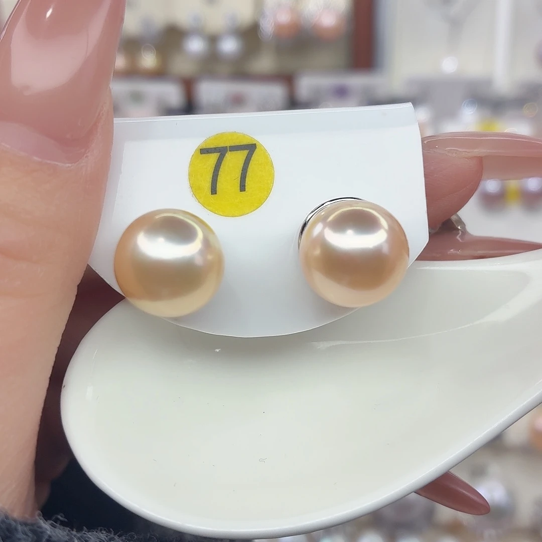 耳饰淡水珍珠未镶嵌F