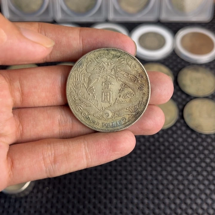 金属大头龙洋船洋工艺品