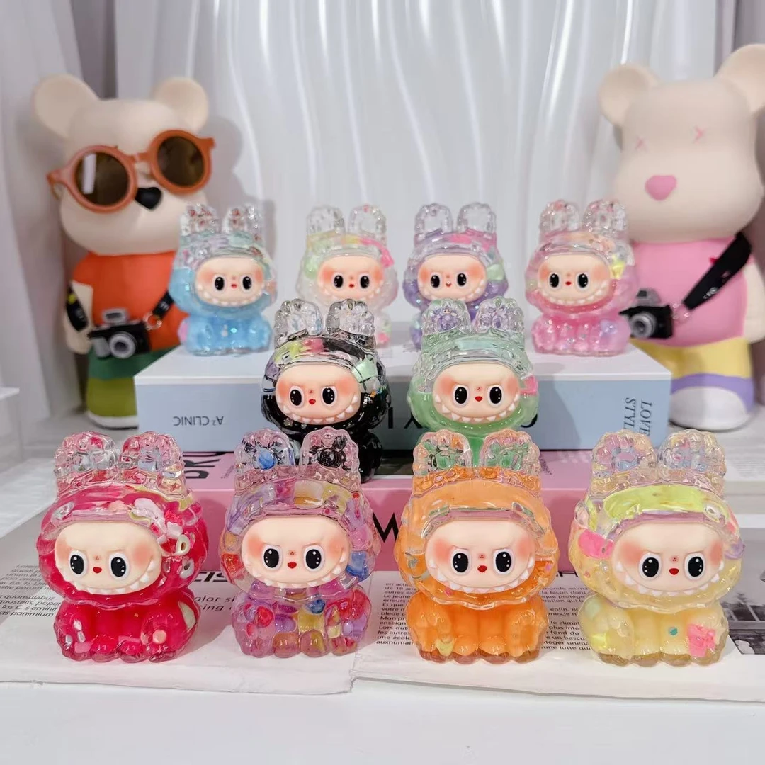 【拆盒】布布许愿盲盒流沙公仔创意桌面摆件