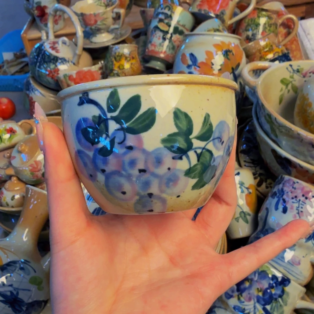 瓷片景德镇陶瓷手工手绘