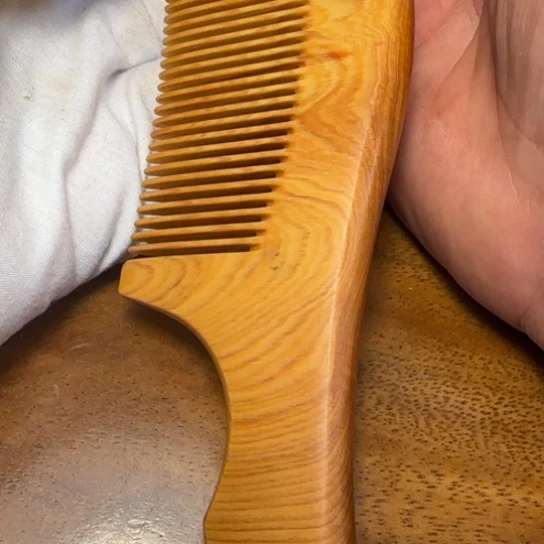 柏木（崖柏）全陈化老料木梳