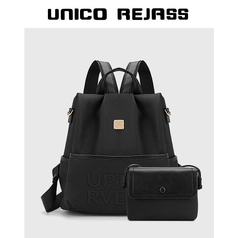 包包女包2025新款潮复古褶皱学院风女大学生上课通勤轻便防盗背包